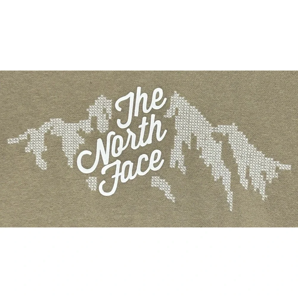 The North Face‎ Mountain Athletics Heather Green Hoodie Sweatshirt Mens Size S